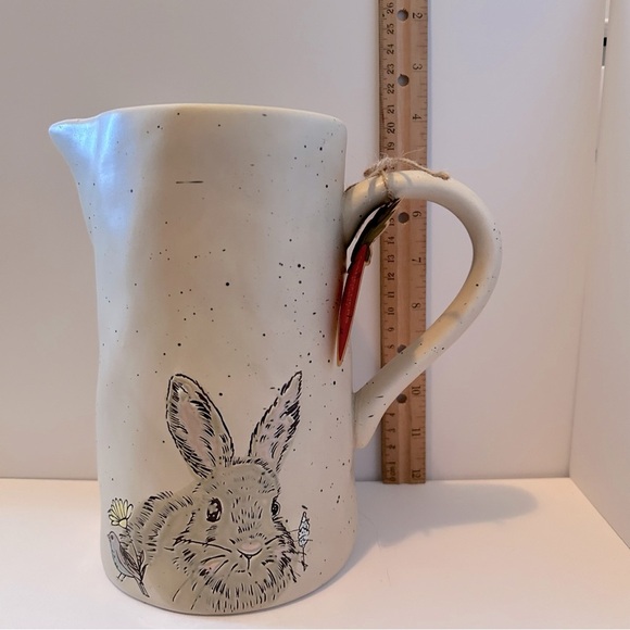 Spectrum Designz Evergreen Bunny Pitcher - Picture 5 of 5